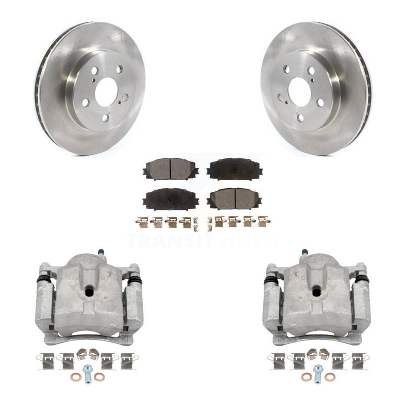 Transit Auto KC8-100098P Disc Brake Kit for 2016-2022 Toyota Corolla, Toyota Prius Prime, Toyota Prius - Front product image