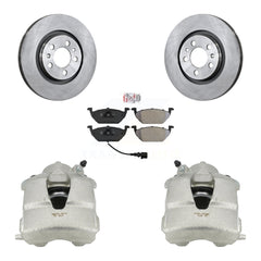Transit Auto KC8-100099N Disc Brake Kit for 1998-2010 Volkswagen Golf City, Volkswagen Jetta City, Volkswagen Beetle & more - Front product image