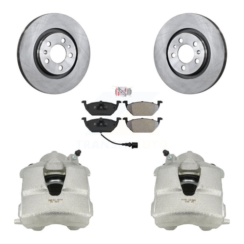 Transit Auto KC8-100099N Disc Brake Kit for 1998-2010 Volkswagen Golf City, Volkswagen Jetta City, Volkswagen Beetle & more - Front product image