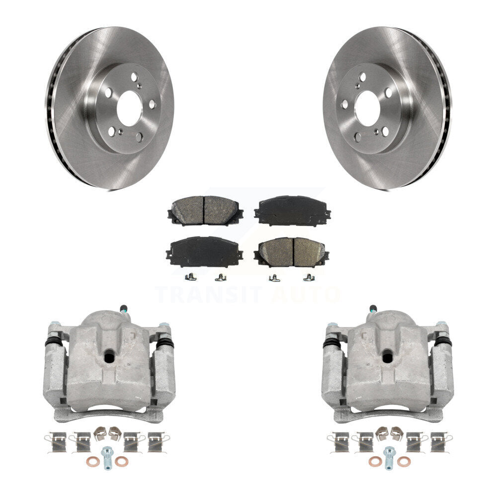 Transit Auto KC8-100099S Disc Brake Kit for 2010-2017 Toyota Prius Plug-In, Lexus CT200h, Toyota Prius - Front product image