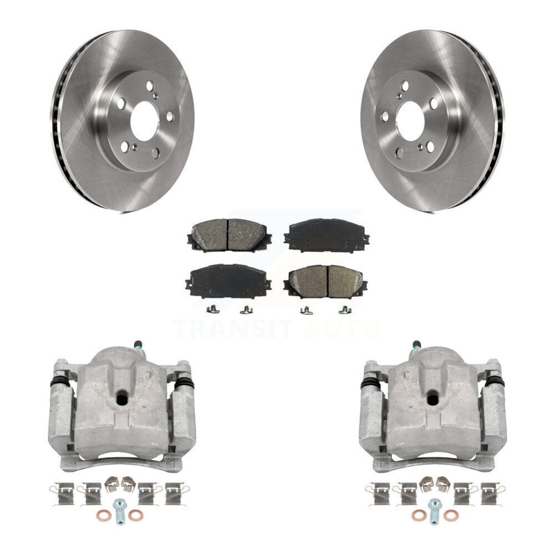 Transit Auto KC8-100099S Disc Brake Kit for 2010-2017 Toyota Prius Plug-In, Lexus CT200h, Toyota Prius - Front product image
