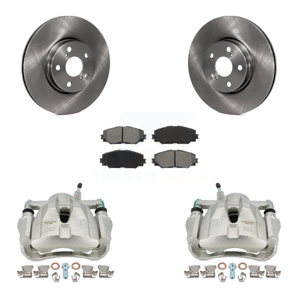 Transit Auto KC8-100100S Disc Brake Kit for 2008-2019 Toyota Corolla, Toyota Matrix, Pontiac Vibe & more - Front product image