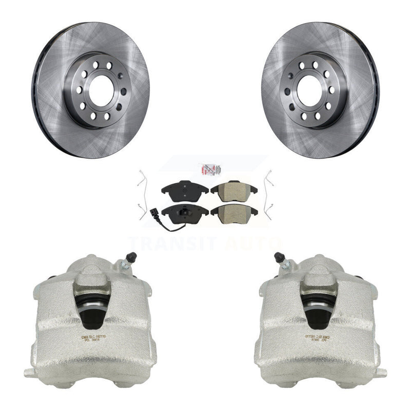 Transit Auto KC8-100102N Disc Brake Kit for 2005-2015 Volkswagen Jetta - Front product image