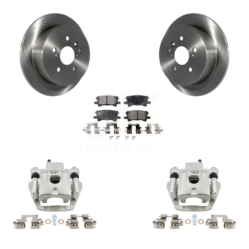 Transit Auto KC8-100102T Disc Brake Kit for 2004-2009 Lexus RX350, Lexus RX400h, Toyota Highlander & more - Rear product image