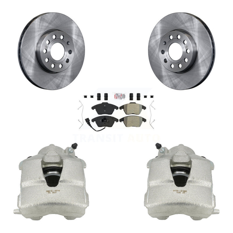 Transit Auto KC8-100104N Disc Brake Kit for 2005-2015 Volkswagen Jetta - Front product image