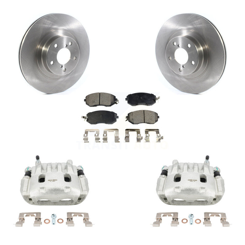Transit Auto KC8-100104P Disc Brake Kit for 2011-2018 Subaru Crosstrek, Subaru Forester, Subaru Legacy & more - Front product image