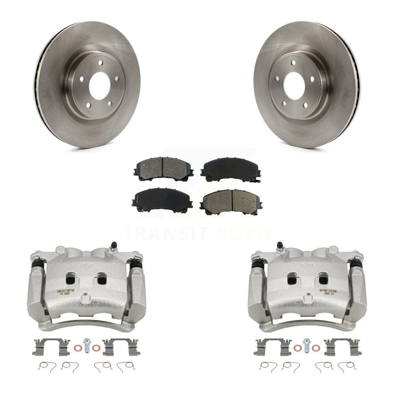 Transit Auto KC8-100104S Disc Brake Kit for 2014-2024 INFINITI Q60, INFINITI QX50, INFINITI Q50 - Front product image
