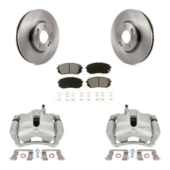 Transit Auto KC8-100107S Disc Brake Kit for 2010-2016 Kia Sportage, Hyundai Tucson - Front product image