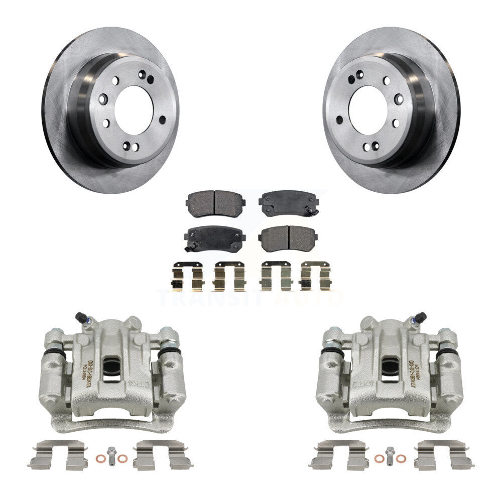 Transit Auto KC8-100107T Disc Brake Kit for 2009-2012 Hyundai Elantra - Rear product image