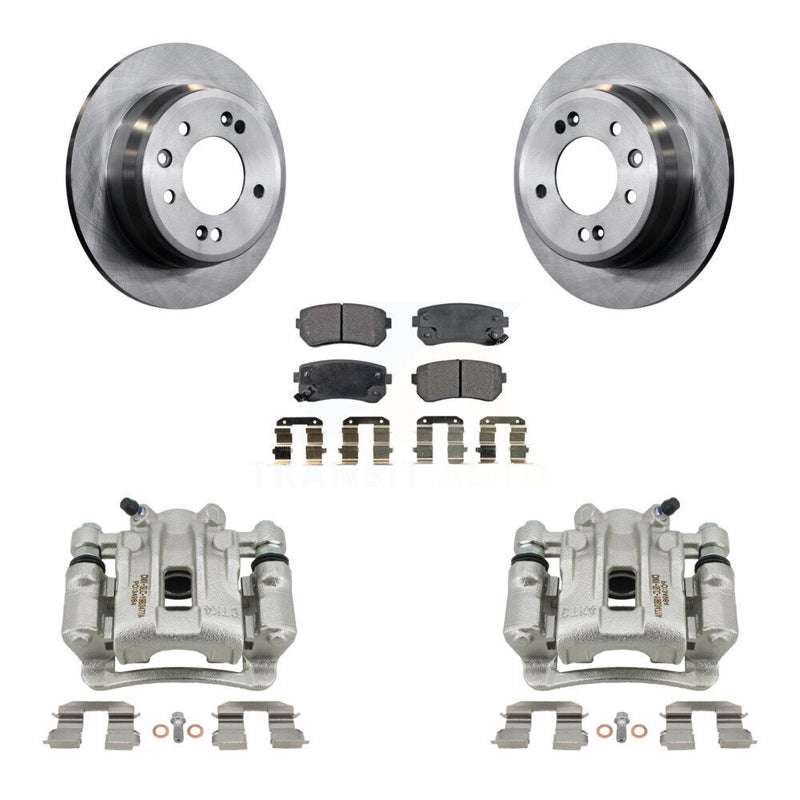 Transit Auto KC8-100107T Disc Brake Kit for 2009-2012 Hyundai Elantra - Rear product image