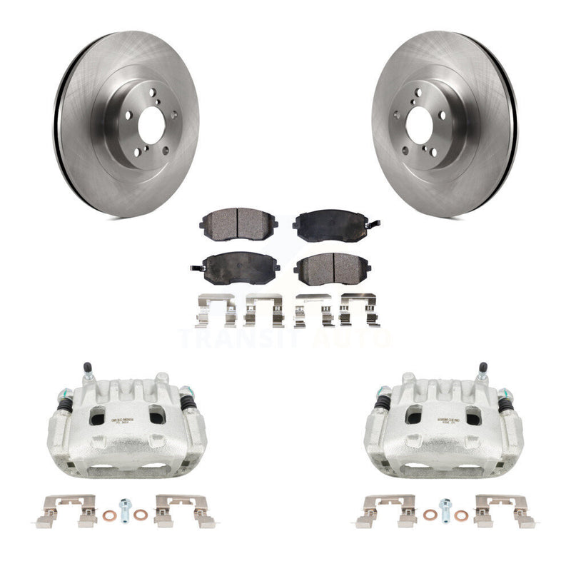 Transit Auto KC8-100109P Disc Brake Kit for 2002-2008 Saab 9-2X, Subaru Baja, Subaru Legacy & more - Front product image