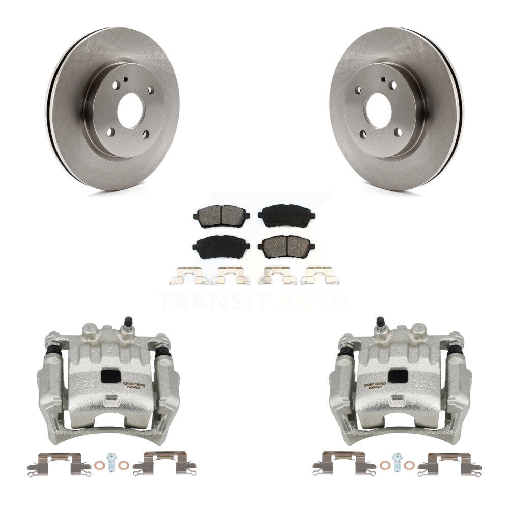 Transit Auto KC8-100109S Disc Brake Kit for 2011-2014 Mazda 2 - Front product image