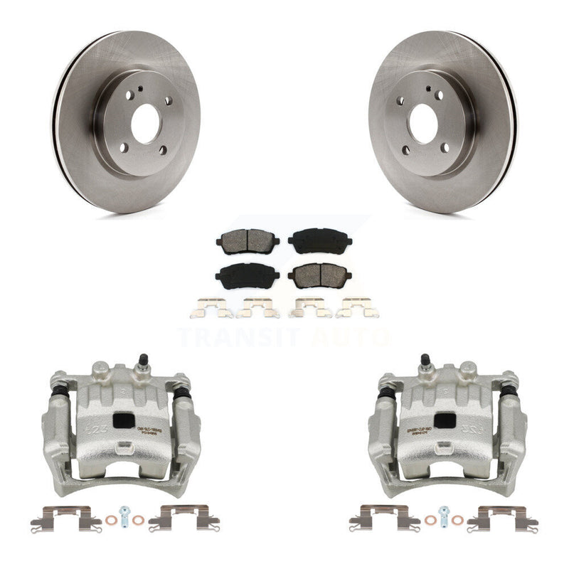 Transit Auto KC8-100109S Disc Brake Kit for 2011-2014 Mazda 2 - Front product image