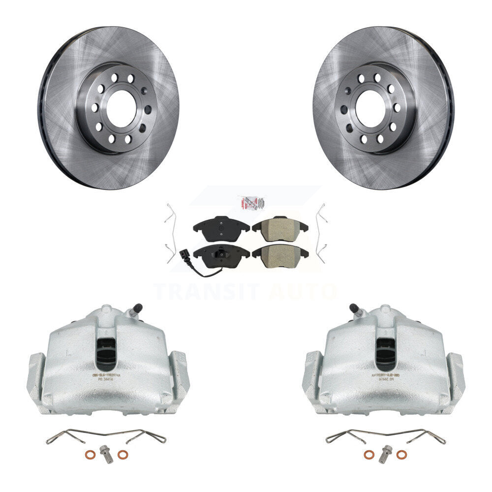 Transit Auto KC8-100110N Disc Brake Kit for 2006-2016 Volkswagen Jetta, Volkswagen Beetle, Volkswagen Golf & more - Front product image
