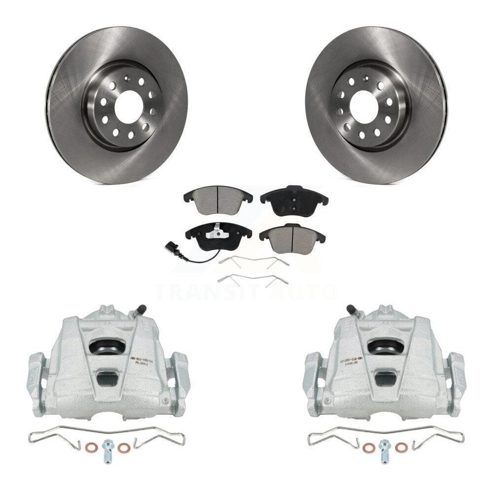 CMX KC8-100111C Disc Brake Kit for 2009-2020 Volkswagen Tiguan Limited, Audi Q3, Audi Q3 Quattro & more - Front product image