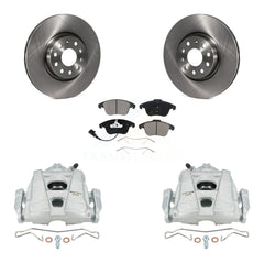 CMX KC8-100111C Disc Brake Kit for 2009-2020 Volkswagen Tiguan Limited, Audi Q3, Audi Q3 Quattro & more - Front product image
