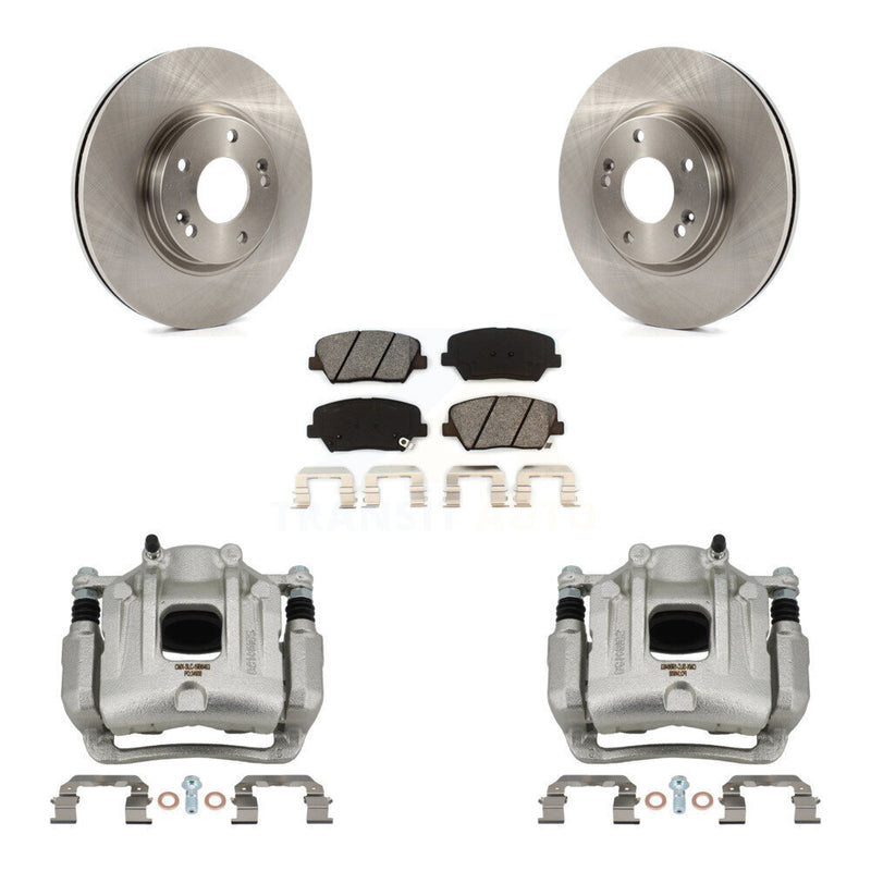 Transit Auto KC8-100111S Disc Brake Kit for 2010-2013 Kia Sorento, Hyundai Santa Fe - Front product image