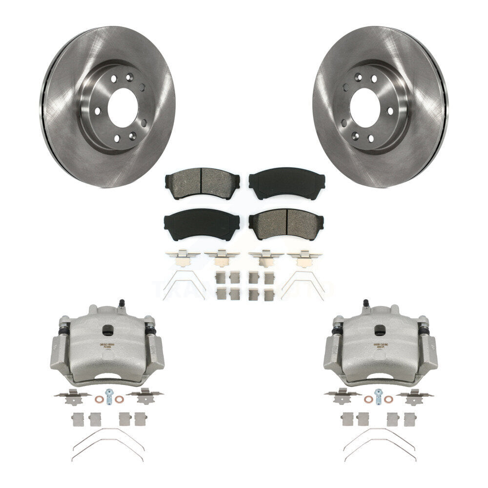 Transit Auto KC8-100112S Disc Brake Kit for 2006-2013 Mazda 6, Lincoln MKZ, Ford Fusion & more - Front product image