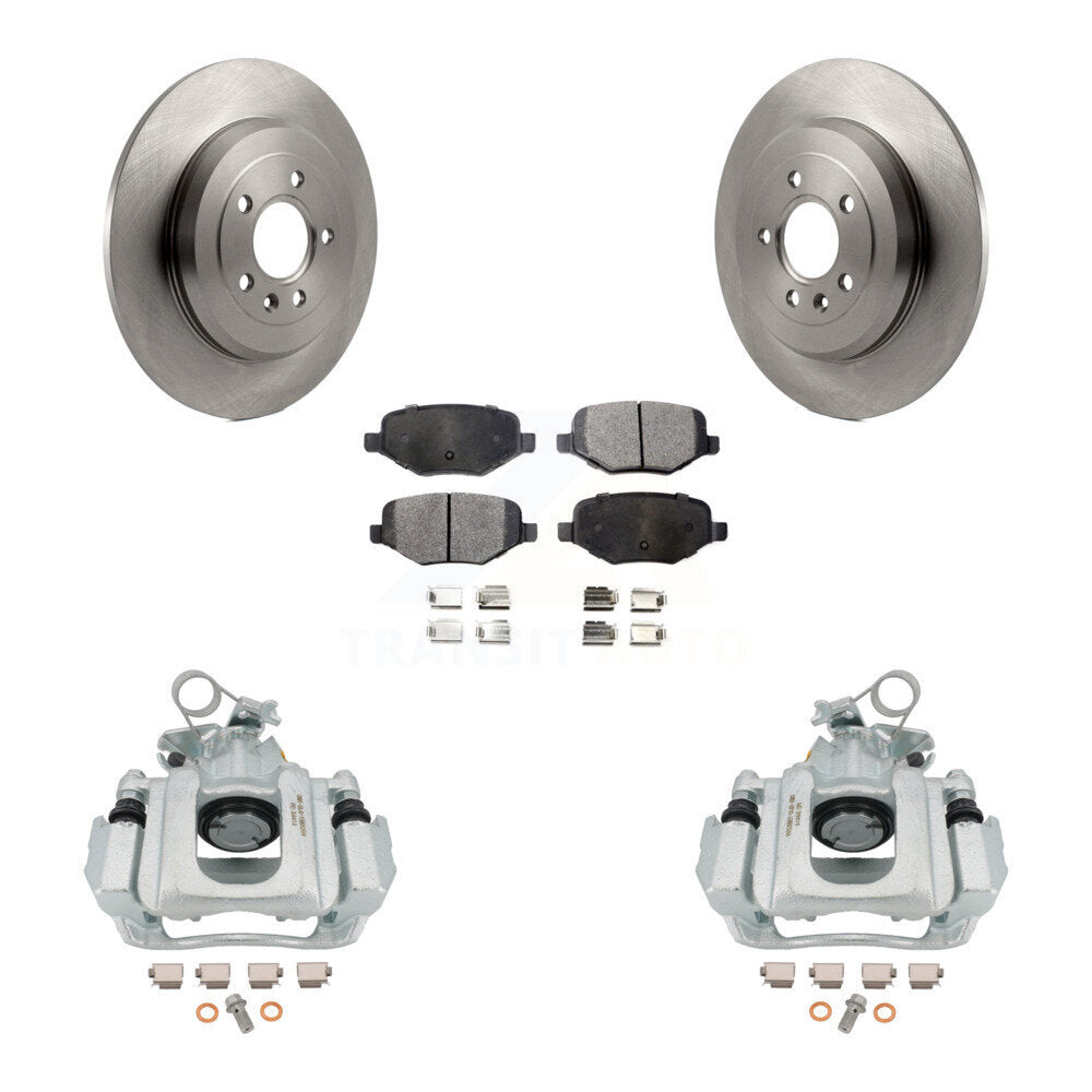 Transit Auto KC8-100112T Disc Brake Kit for 2011-2015 Ford Edge, Lincoln MKX - Rear product image