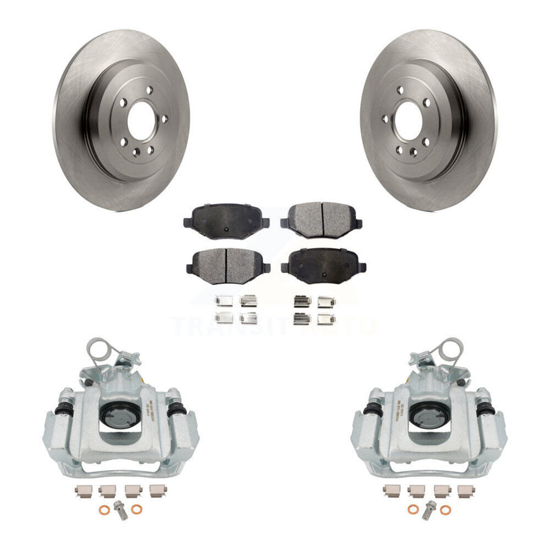 Transit Auto KC8-100112T Disc Brake Kit for 2011-2015 Ford Edge, Lincoln MKX - Rear product image