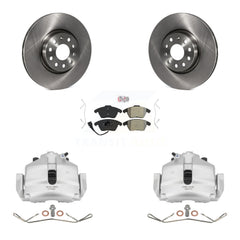Transit Auto KC8-100113N Disc Brake Kit for 2006-2019 Volkswagen Beetle, Volkswagen Jetta, Audi A3 & more - Front product image