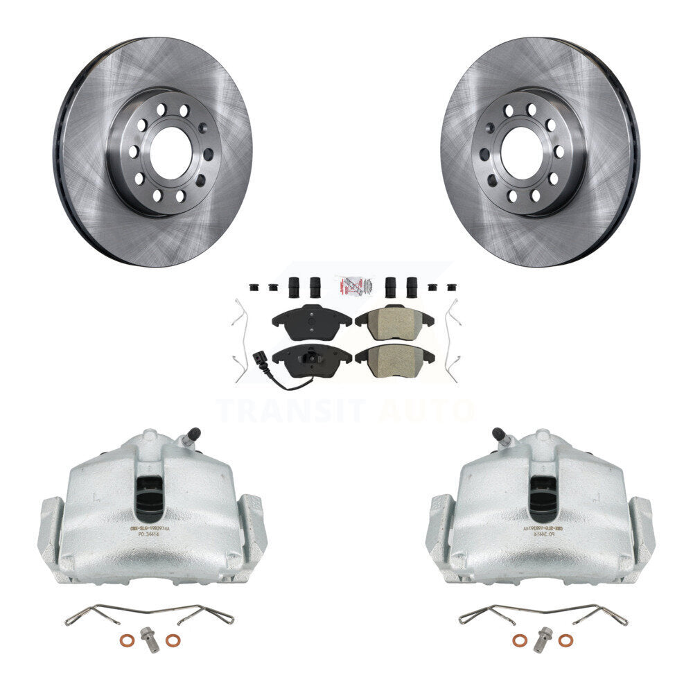 Transit Auto KC8-100114N Disc Brake Kit for 2006-2016 Volkswagen Jetta, Volkswagen Beetle, Volkswagen Golf & more - Front product image