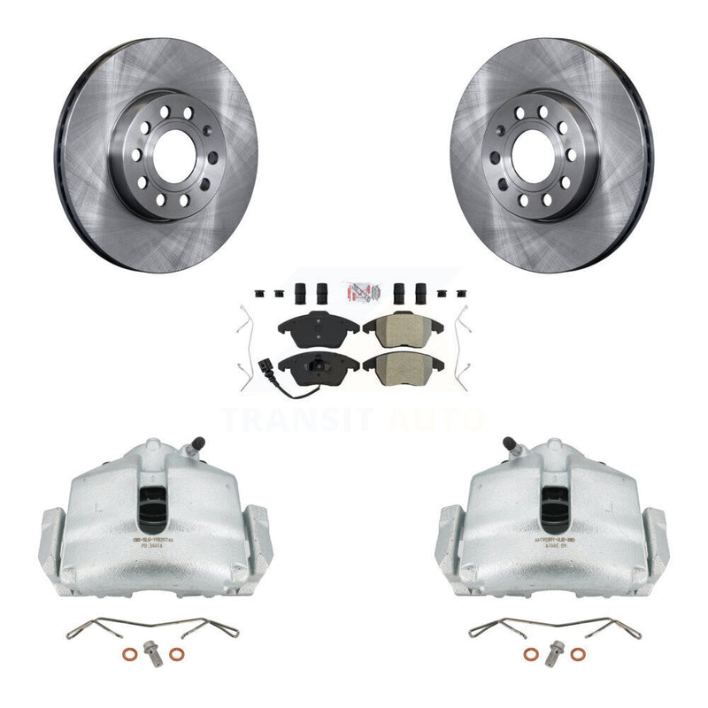 Transit Auto KC8-100114N Disc Brake Kit for 2006-2016 Volkswagen Jetta, Volkswagen Beetle, Volkswagen Golf & more - Front product image