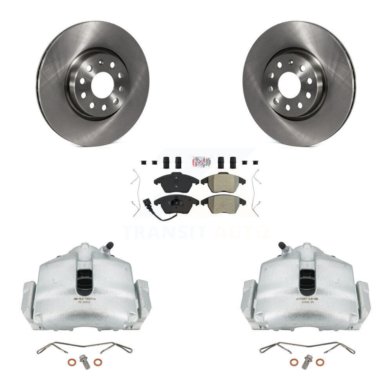 Transit Auto KC8-100115N Disc Brake Kit for 2006-2018 Volkswagen Beetle, Volkswagen Jetta, Volkswagen GTI & more - Front product image
