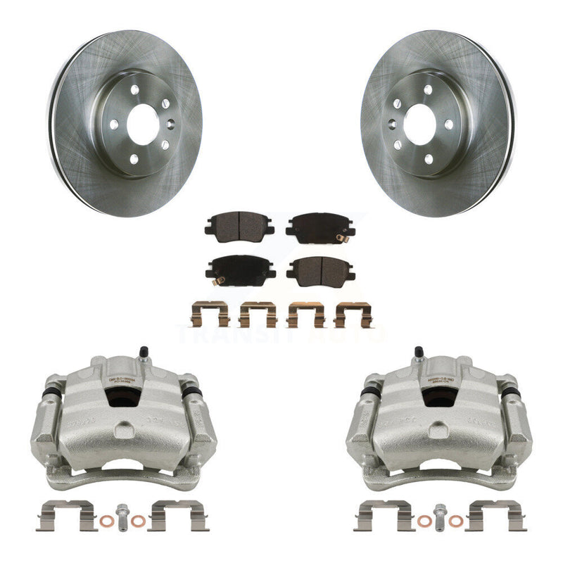Transit Auto KC8-100118P Disc Brake Kit for 2016-2020 Chevrolet Bolt EV, Chevrolet Cruze, Chevrolet Volt - Front product image