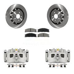 Transit Auto KC8-100119S Disc Brake Kit for 2013-2019 Ford Taurus, Ford Explorer, Ford Special Service Police Sedan & more - Front product image