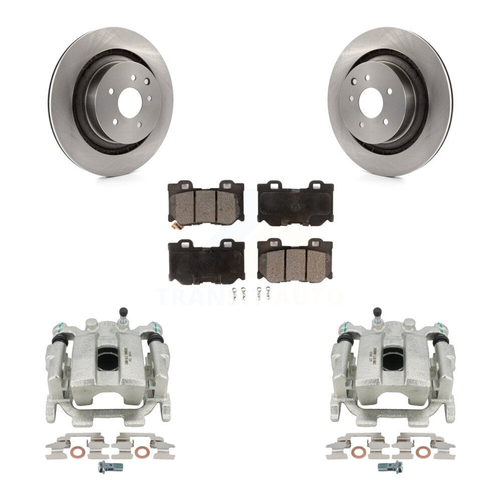 Transit Auto KC8-100121T Disc Brake Kit for 2010-2013 INFINITI G37 - Rear product image