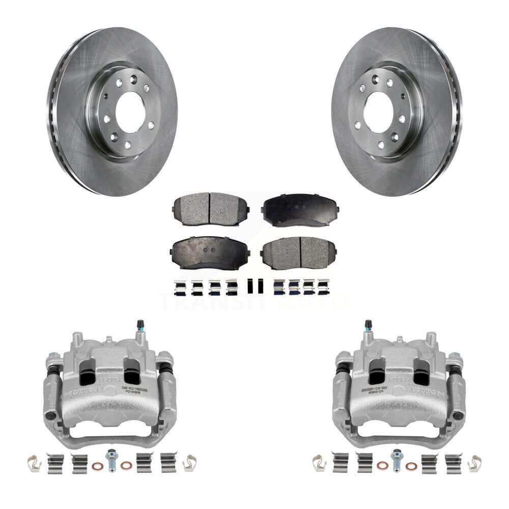 Transit Auto KC8-100124P Disc Brake Kit for 2007-2012 Ford Edge, Mazda CX-7 - Front product image