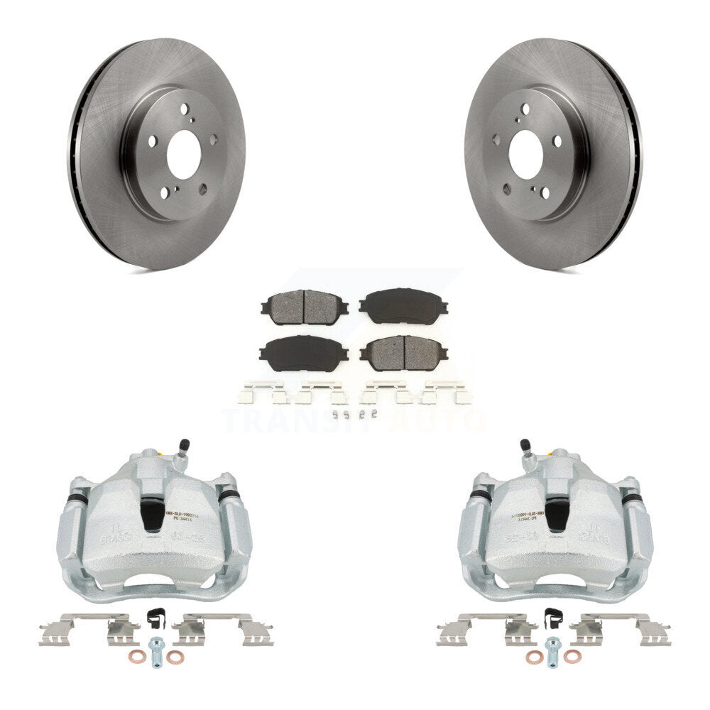 Transit Auto KC8-100124S Disc Brake Kit for 2004-2010 Toyota Avalon, Toyota Camry, Toyota Sienna & more - Front product image