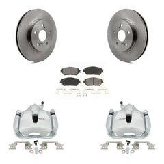 Transit Auto KC8-100124S Disc Brake Kit for 2004-2010 Toyota Avalon, Toyota Camry, Toyota Sienna & more - Front product image