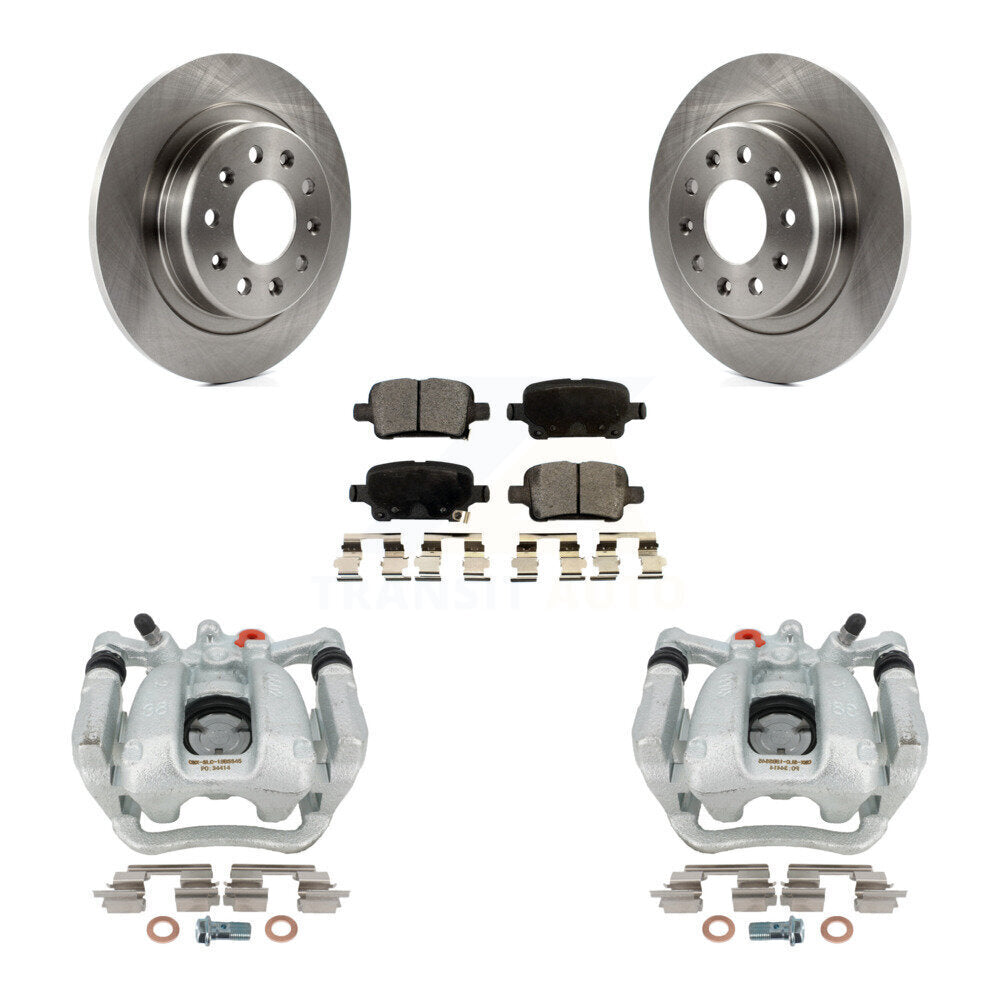 Transit Auto KC8-100126T Disc Brake Kit for 2017-2020 Buick Regal Sportback, Buick Regal TourX, Buick LaCrosse - Rear product image