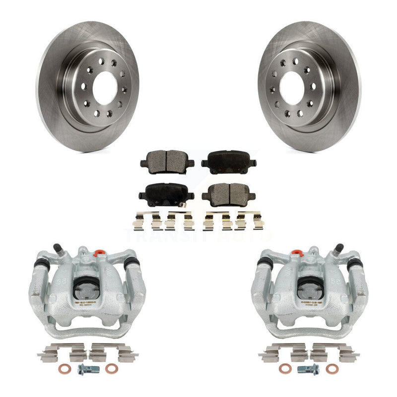 Transit Auto KC8-100126T Disc Brake Kit for 2017-2020 Buick Regal Sportback, Buick Regal TourX, Buick LaCrosse - Rear product image
