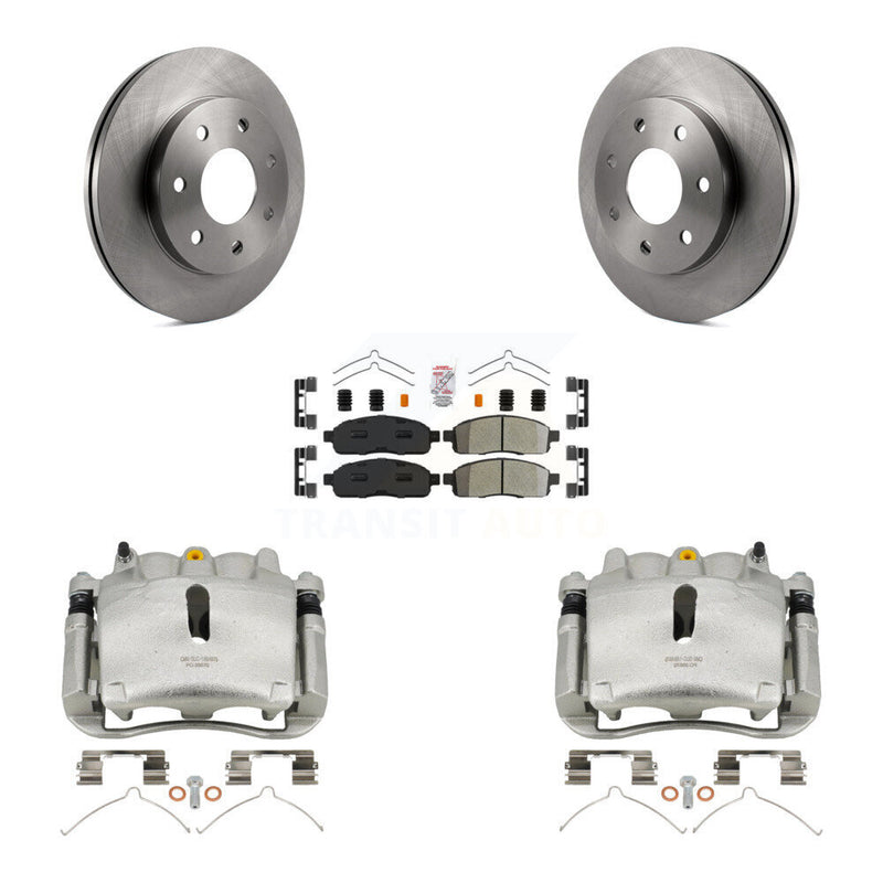 Transit Auto KC8-100127N Disc Brake Kit for 2004-2008 Lincoln Mark LT, Ford F-150 - Front product image