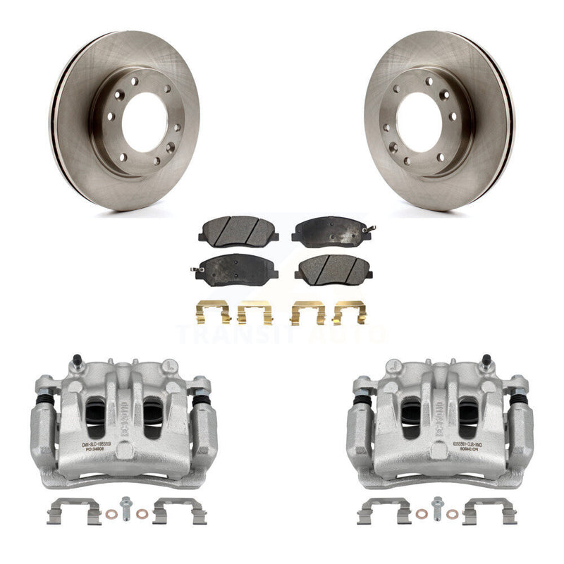 Transit Auto KC8-100128P Disc Brake Kit for 2006-2014 Kia Sedona, Hyundai Entourage - Front product image