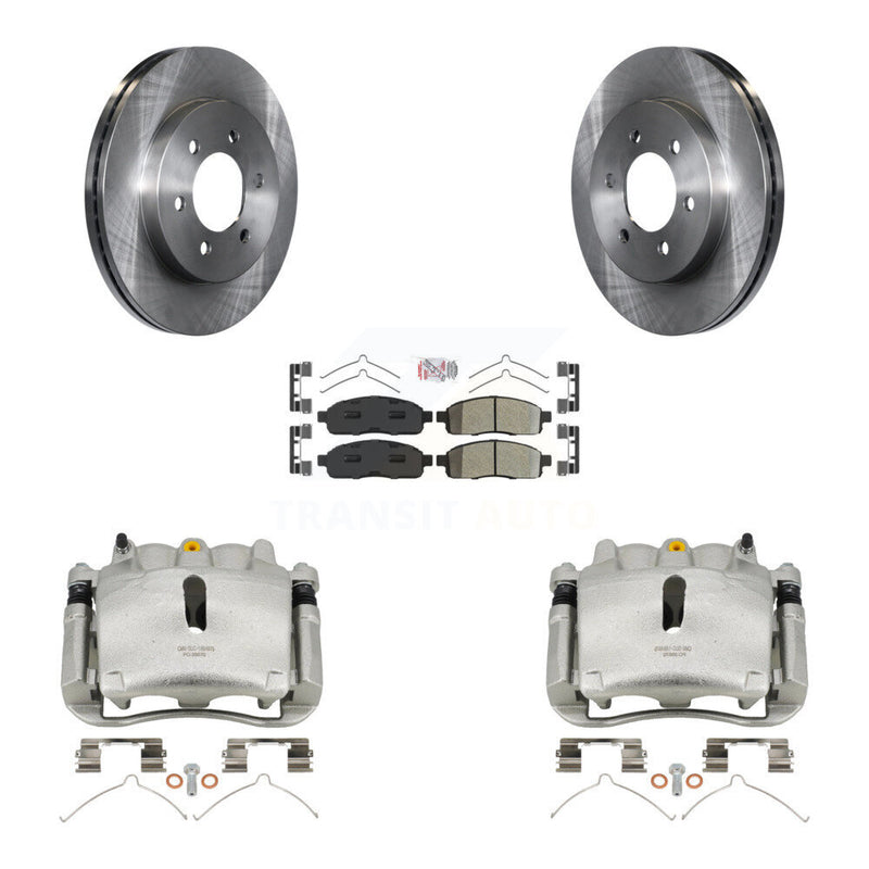 Transit Auto KC8-100129N Disc Brake Kit for 2004-2008 Lincoln Mark LT, Ford F-150 - Front product image