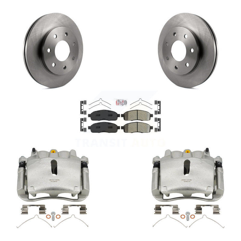 Transit Auto KC8-100131N Disc Brake Kit for 2004-2008 Lincoln Mark LT, Ford F-150 - Front product image