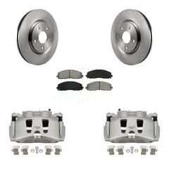 Transit Auto KC8-100131S Disc Brake Kit for 2017-2024 Chrysler Grand Caravan, Chrysler Pacifica, Chrysler Voyager & more - Front product image
