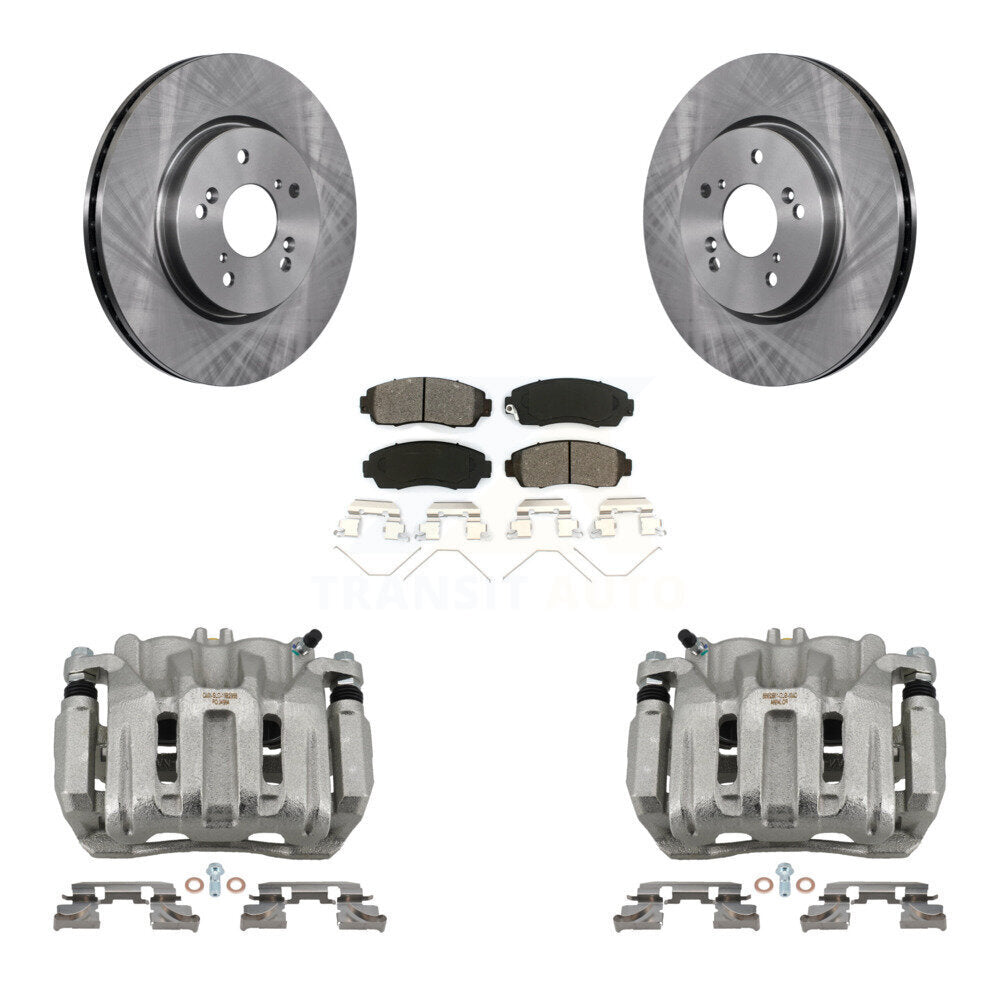 Transit Auto KC8-100134S Disc Brake Kit for 2011-2016 Honda Crosstour, Honda CR-V, Honda Accord Crosstour - Front product image