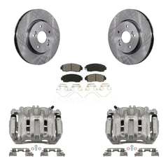 Transit Auto KC8-100134S Disc Brake Kit for 2011-2016 Honda Crosstour, Honda CR-V, Honda Accord Crosstour - Front product image