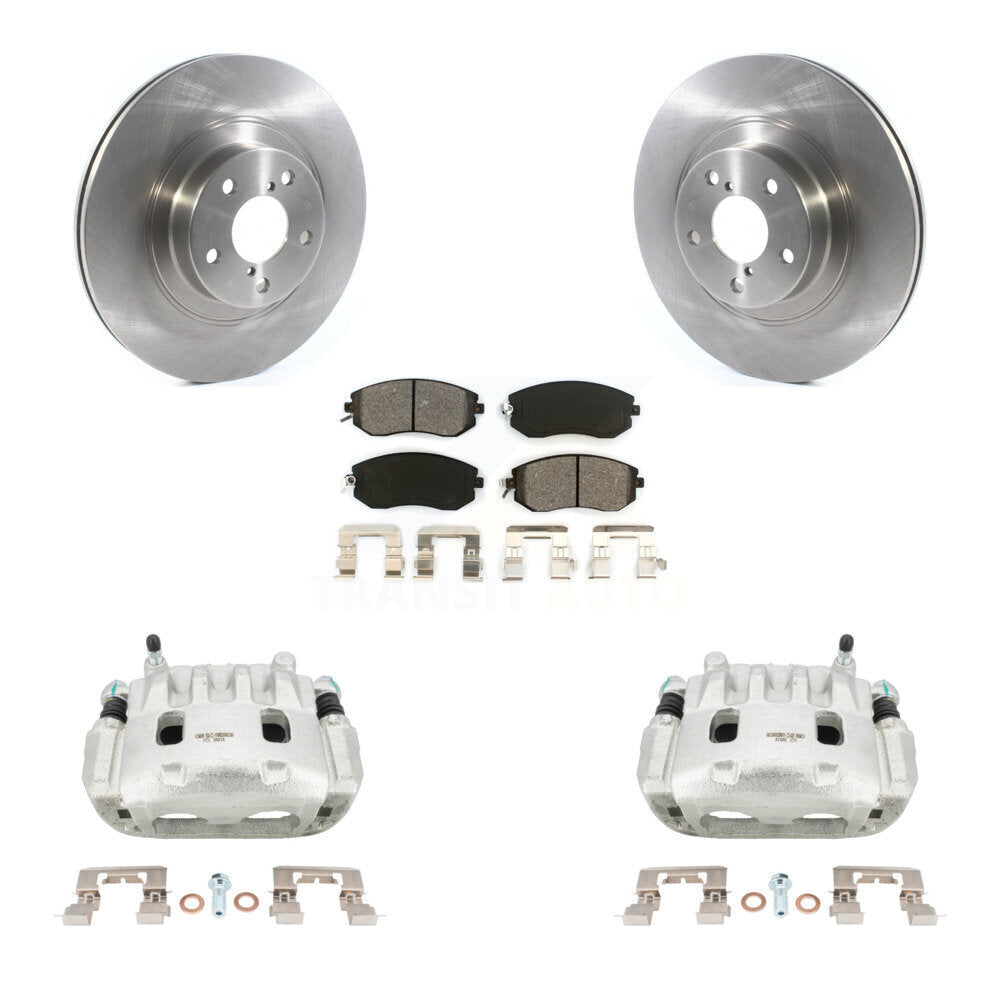 Transit Auto KC8-100135S Disc Brake Kit for 2011-2018 Subaru Crosstrek, Subaru Forester, Subaru Legacy & more - Front product image