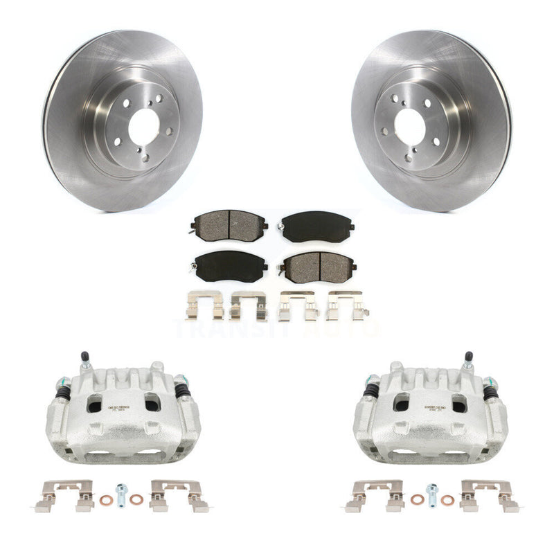 Transit Auto KC8-100135S Disc Brake Kit for 2011-2018 Subaru Crosstrek, Subaru Forester, Subaru Legacy & more - Front product image