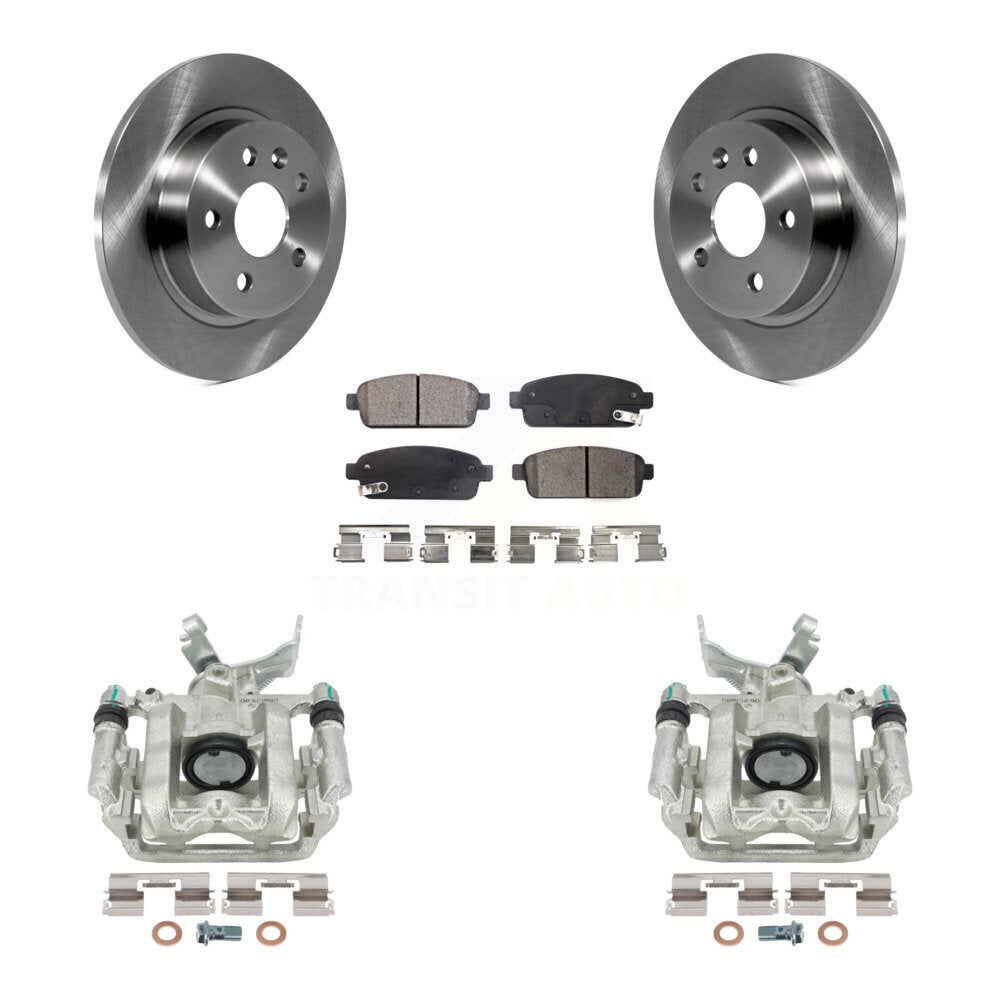 Transit Auto KC8-100135T Disc Brake Kit for 2013-2017 Chevrolet Sonic, Buick Encore, Chevrolet Trax - Rear product image