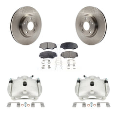 Transit Auto KC8-100137P Disc Brake Kit for 2012-2015 Acura ILX, Honda Civic - Front product image
