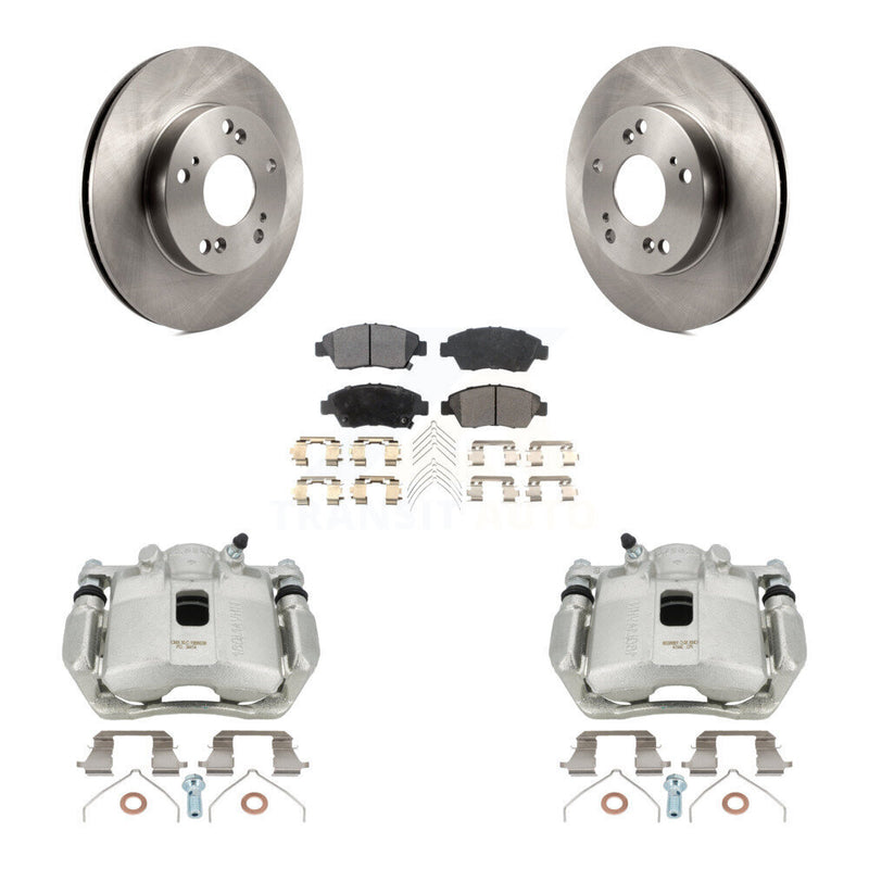 Transit Auto KC8-100138P Disc Brake Kit for 2012-2015 Acura ILX, Honda Civic - Front product image