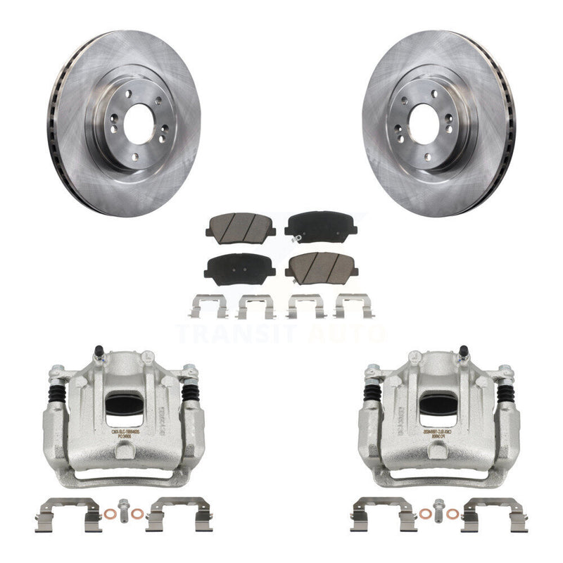 CMX KC8-100140C Disc Brake Kit for 2013-2016 Kia Sorento, Hyundai Santa Fe Sport - Front product image