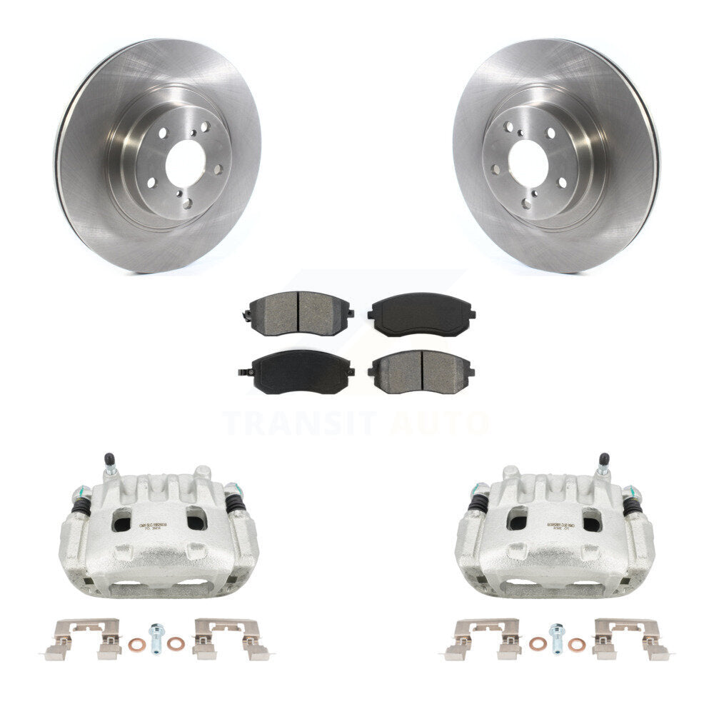 Transit Auto KC8-100141S Disc Brake Kit for 2005-2013 Subaru WRX, Subaru Impreza, Subaru Outback & more - Front product image